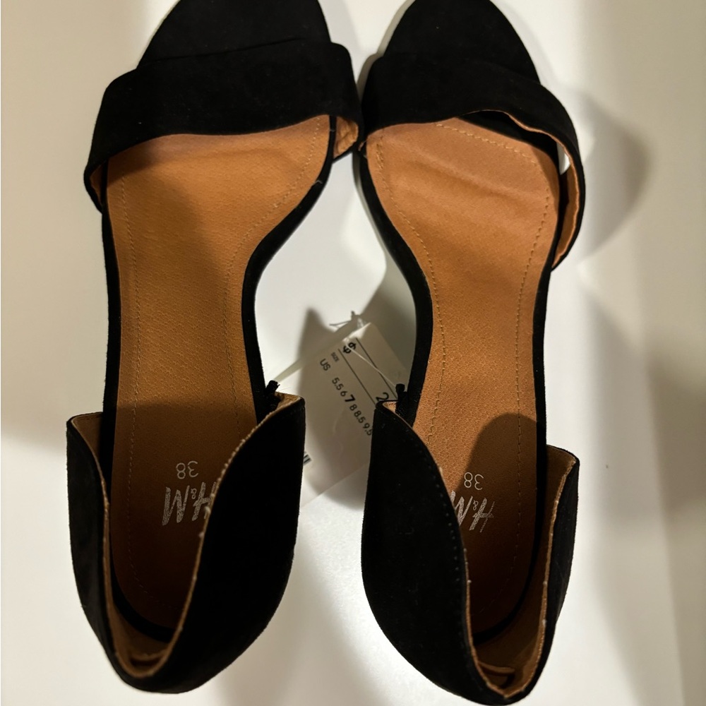 Black heels from H&M brand new
